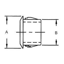 Zeichnung-LWL-Blindlochabdeckung-Typ-BPE-ST
