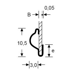 Zeichnung-Kontaktfeder-Typ-CO-I