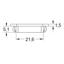 Zeichnung-Kantenkabelhalter-Typ-EQJA