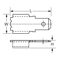 Zeichnung-SMD-Flachstecker-Typ-SD42132-31