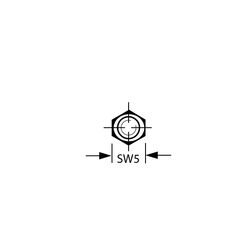 Zeichnung-Abstandsbolzen-Schluesselweite-5