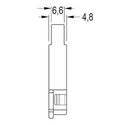 Zeichnung-Kantenkabelhalter-Typ-EQJA