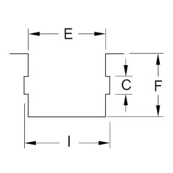 Zeichnung-Kantenkabelhalter-Typ-EQJA-Kanten-Installation
