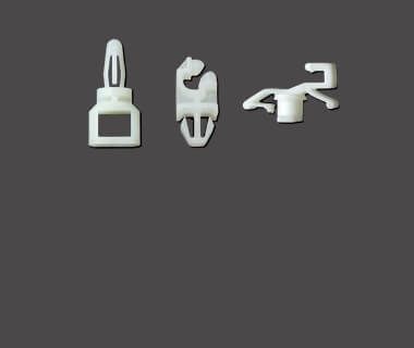 verschiedene-Leiterplattenabstandshalter-Sonderformen-einseitig-Rastmontage