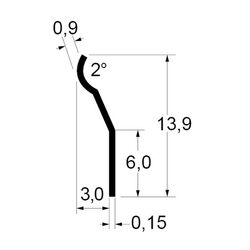 Zeichnung-Kontaktfeder-Typ-KS-N1
