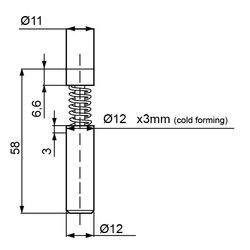 Zeichnung1-Lineardämpfer-Typ-LD-LE2A