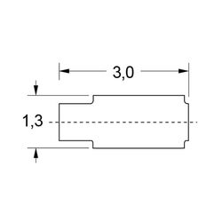 Zeichnung-Leiterplattenkontakt-Typ-LKS-1113
