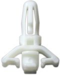 Abstandhalter-Typ-RCBS-beidseitige-Rast-Rotationsmontage-Nylon-weiss