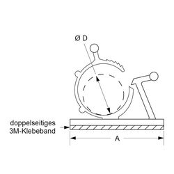 Zeichnung-Rundkabelhalter-Typ-RKR