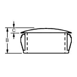 Zeichnung-Abdeckkappe-Typ-AD