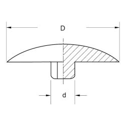 Zeichnung-Abdeckkappe-Typ-ATX-fuer-Torx