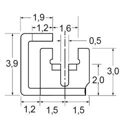 Zeichnung-Kabelanschlussklemme-Typ-CN