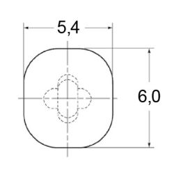 Zeichnung-Spreizniet-Typ-F