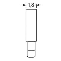 Zeichnung-Leitungshalter-mit Rastfuss-Typ-MWS-16