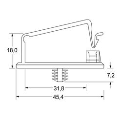 Zeichnung-Flachbandkabelhalter-Typ-OEM-1