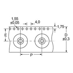Zeichnung-SMD-Schraube-Typ-SFSM-Tape