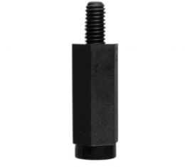 Abstandsbolzen-Innengewinde-Aussengewinde-Polyamid-schwarz