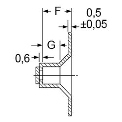 Zeichnung-SMD-Abstandhalter-Typ-AH-SMIA-Tape