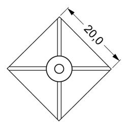 Zeichnung-Abstandhalter-Typ-AKS