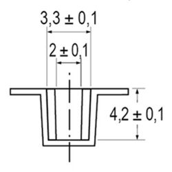 Zeichnung-Kabelanschlussklemme-Typ-CN-Tape