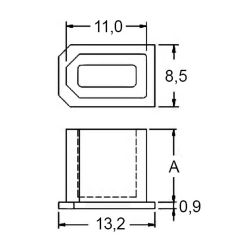 Zeichnung-Abdeckkappe-Typen-CVR-1394-2-CVR-1394-3