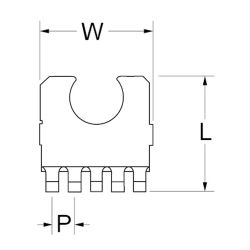 Zeichnung-Ground-Terminal-Typ-SD01138