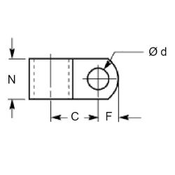 Zeichnung-Kabelschelle-Typen-NK-1N-bis-NK-13N