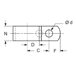 Zeichnung-Kabelschelle-Typen-NK-14N-bis-NK-18N