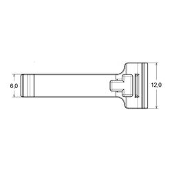 Zeichnung-Flachbandkabelhalter-Typ-RFPC-25NV0B