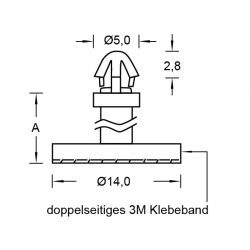 Zeichnung-Abstandhalter-Typ-AS3,5K