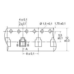 Zeichnung-Kabelanschlussklemme-Typ-CN-Tape