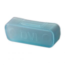 Abdeckkappe-Typ-DVIC-1-PP-blau-transparent