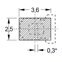 Zeichnung-Leiterplattenkontakt-Typ-LKS-4032-loedpadempfehlung