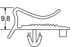 Zeichnung-Flachbandkabelhalter-Typ-MFS-1000