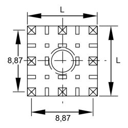 Zeichnung-Powerelement-Typ-PE-THR-A-8-Pins
