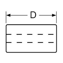 Zeichnung-Flachbandkabelferrit-Typ-SSC