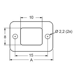 Zeichnung-Befestigungssockel-Typ-TY3G1S