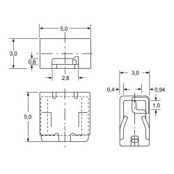 Zeichnung-Kabelklemme-Typ-WXF-3-2