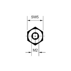 Zeichnung-Abstandsbolzen-Schluesselweite-5