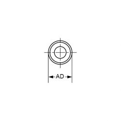 Zeichnung-Abstandshuelse-Aussendurchmesser