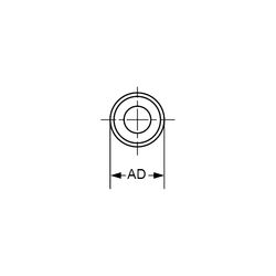 Zeichnung-Abstandshuelse-Aussendurchmesser