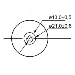 Zeichnung-Abstandhalter-Typ-AH-SMID-M-Rolle