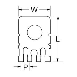 Zeichnung-Ground-Terminal-Typ-SD01480
