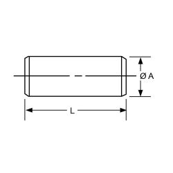 Zeichnung-Stabferrit