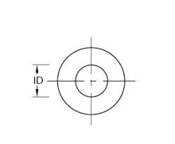 Zeichnung-Ferritperle