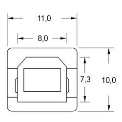 Zeichnung-Abdeckkappe-Typ-USBC-3-fuer-USB-Stecker