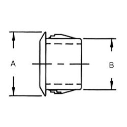 Zeichnung-LWL-Blindlochabdeckung-Typ-BPE-ST