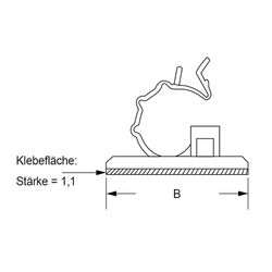 Zeichnung-Rundkabelhalter-Typ-CKN