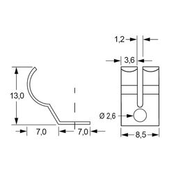 Zeichnung-Kontaktfeder-Typ-LP-CL6L
