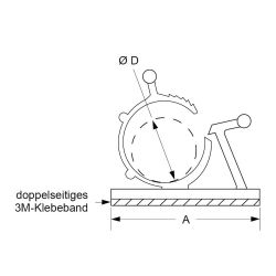 Zeichnung-Rundkabelhalter-Typ-RKR